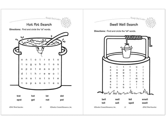 Word Searches Workbook - Gr. 1 - US 9450