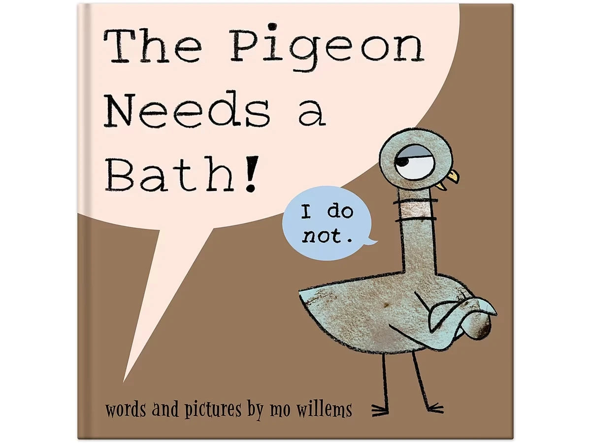 The Pigeon Needs a Bath! Hardcover Book - US 9577