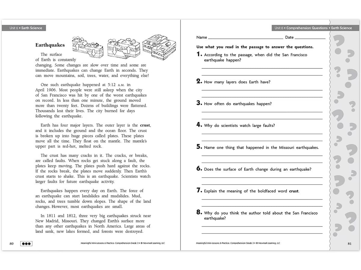 Comprehension Workbook - Gr. 3 - US 5007