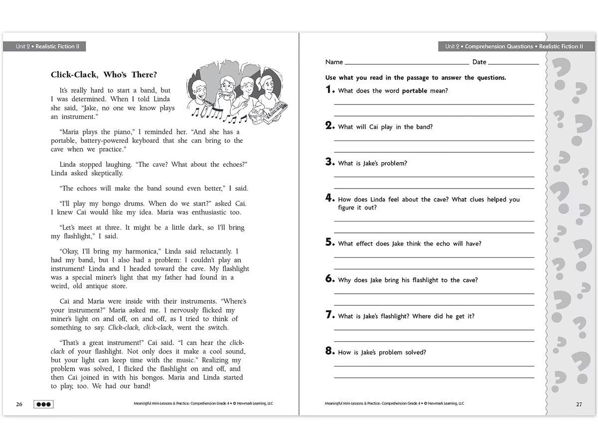 Comprehension Workbook - Gr. 4 - US 7766