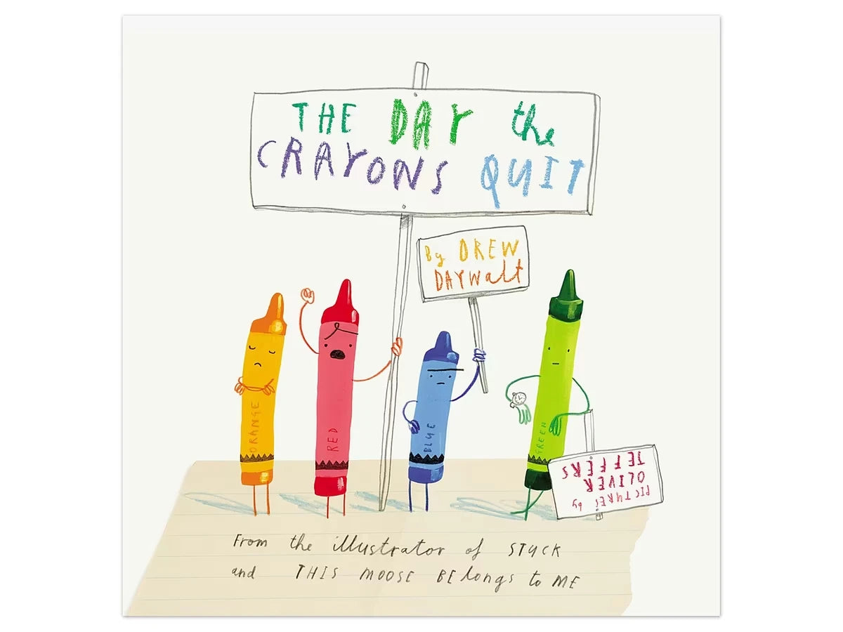 The Day the Crayons Quit Hardcover Book - US 5867