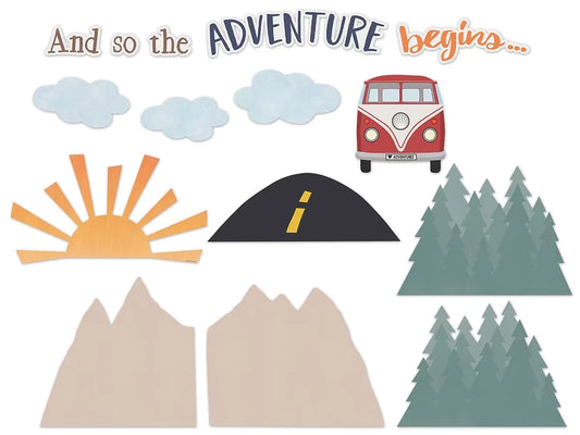 Moving Mountains Adventure Begins Bulletin Board Set - US 8859