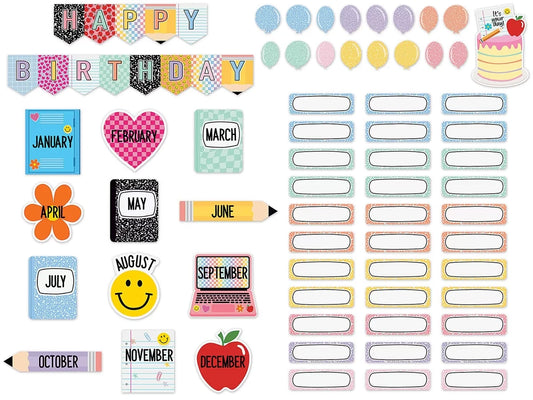 Cool for School Birthday Bulletin Board Set - US 8805