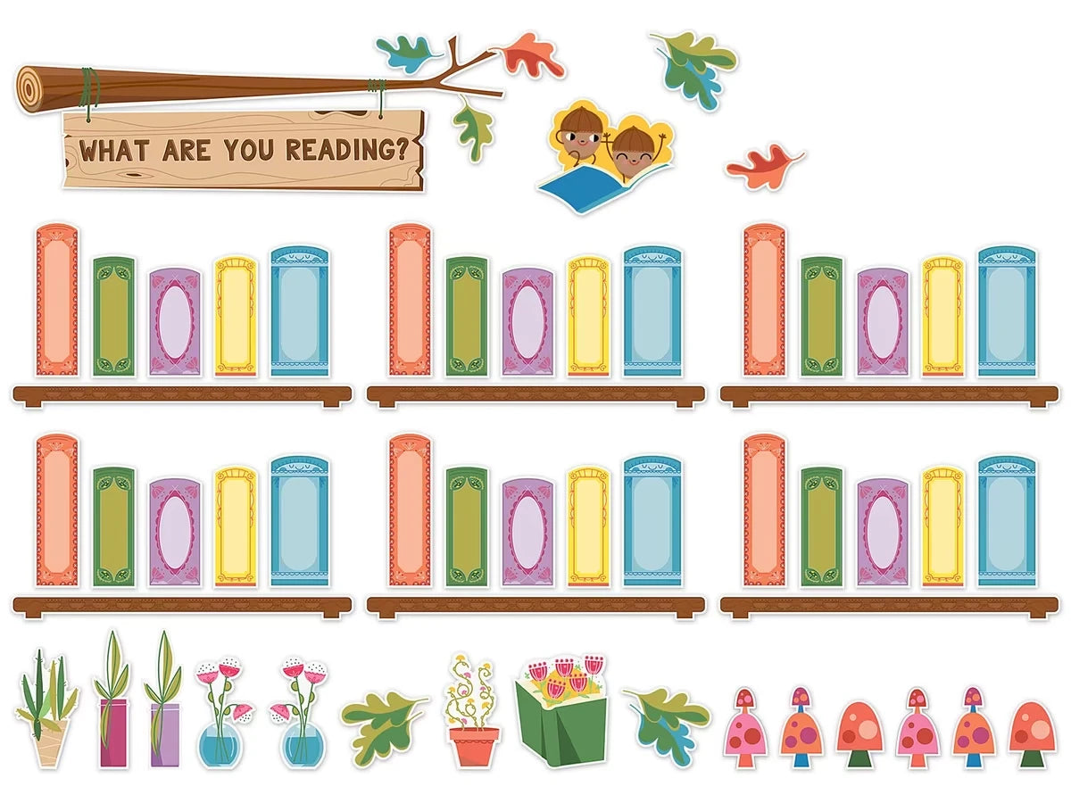 Fairy Tale Forest Reading Bulletin Board Set - US 9448