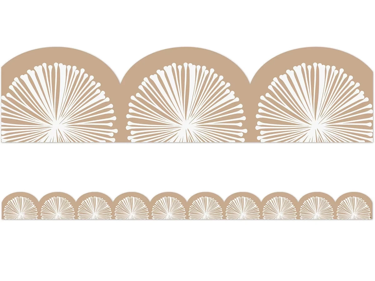 Terrazzo Tones Pom-Pom Scalloped Border - US 7519