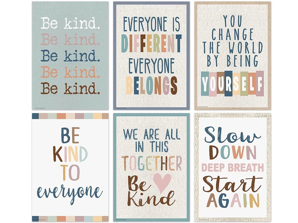 Everyone Is Welcome Motivational Poster Pack - US 9727