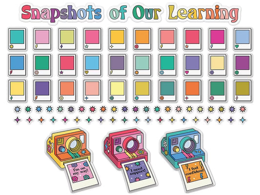 Retro Remix Snapshots of Our Learning Bulletin Board Set - US 6025