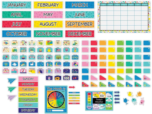 Happy Place Calendar Bulletin Board Set - US 5086