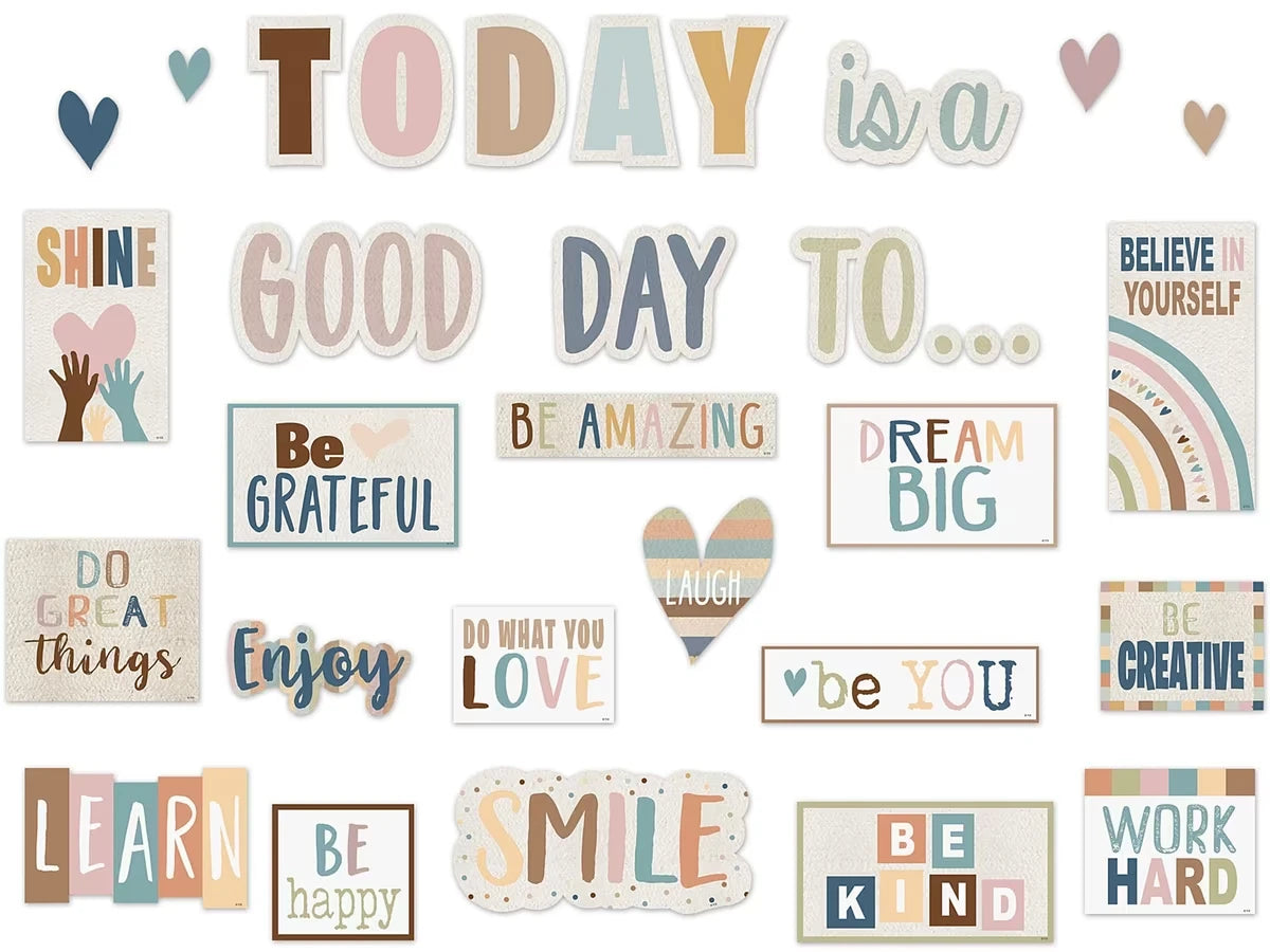 Everyone Is Welcome Motivational Bulletin Board Set - US 1234