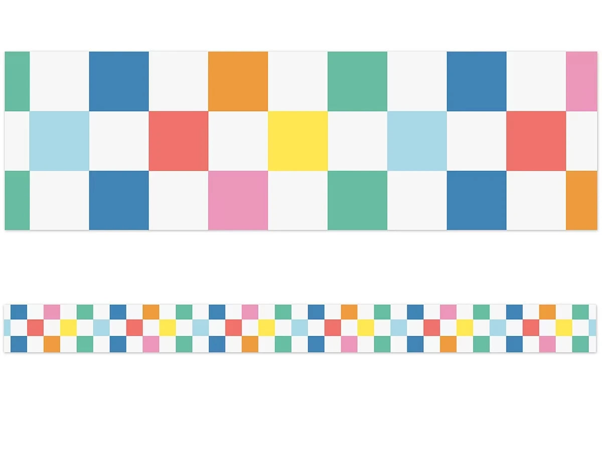We Stick Together Checkered Border - US 8049