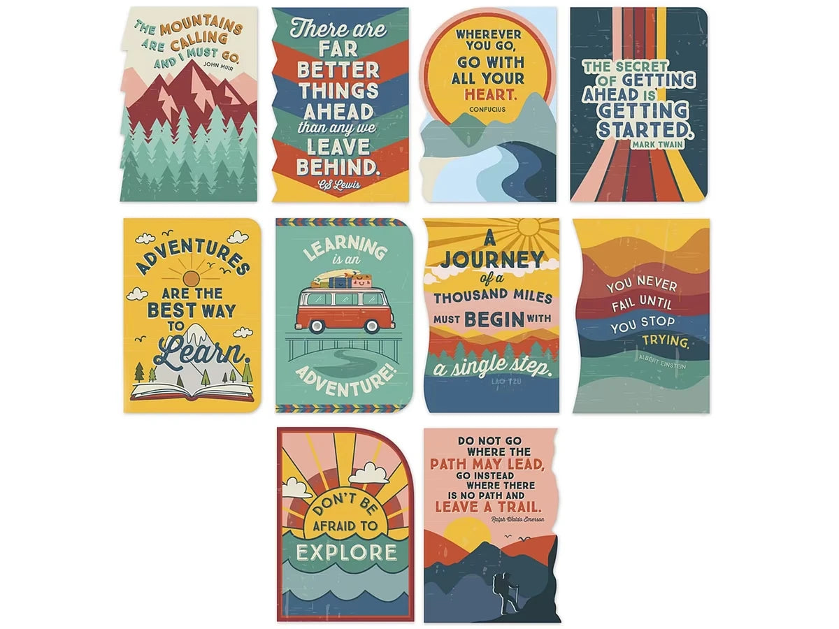 Adventurer Motivational Bulletin Board Set - US 1364