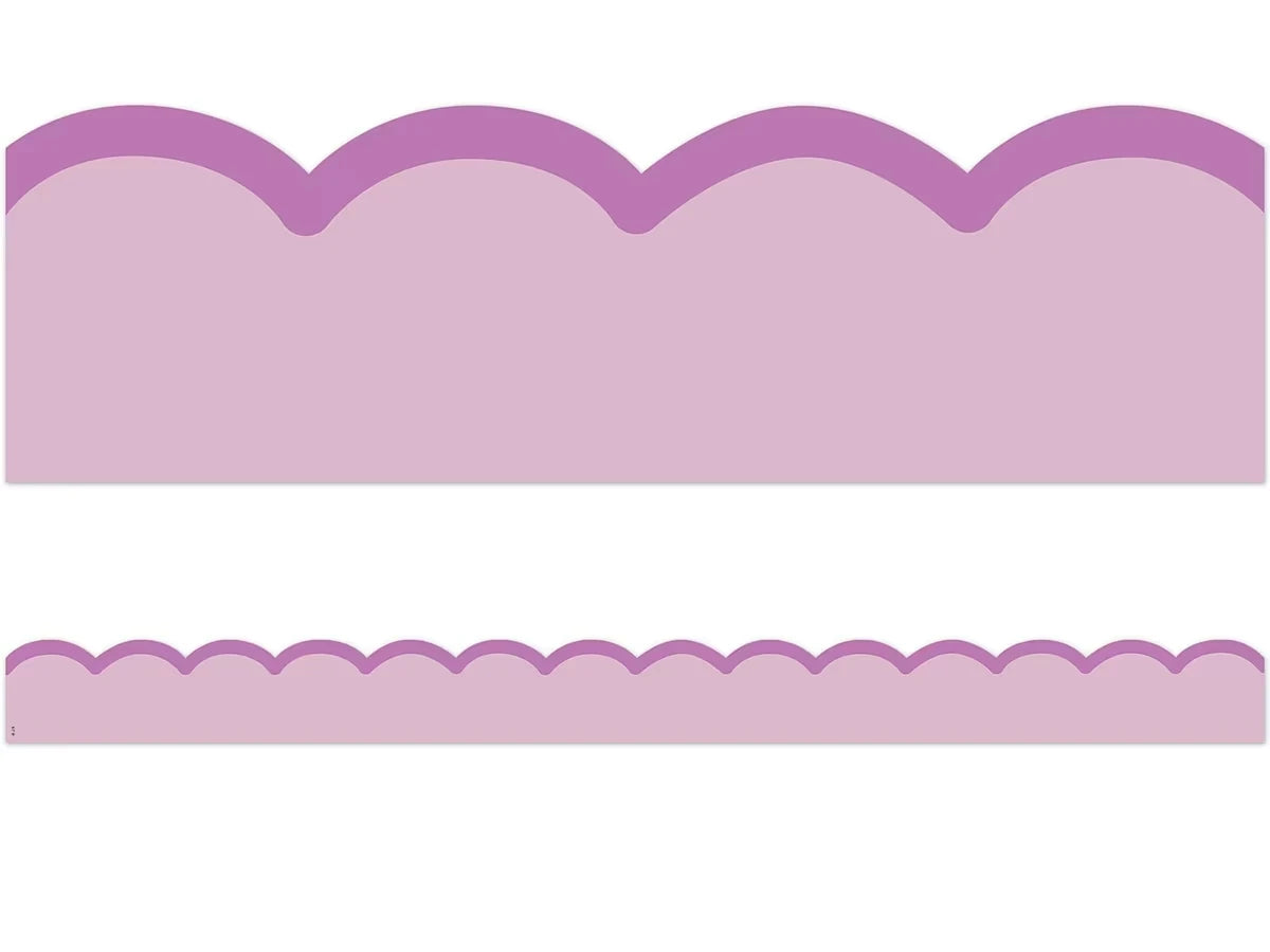 Color Crush Purple Scalloped Border - US 1832