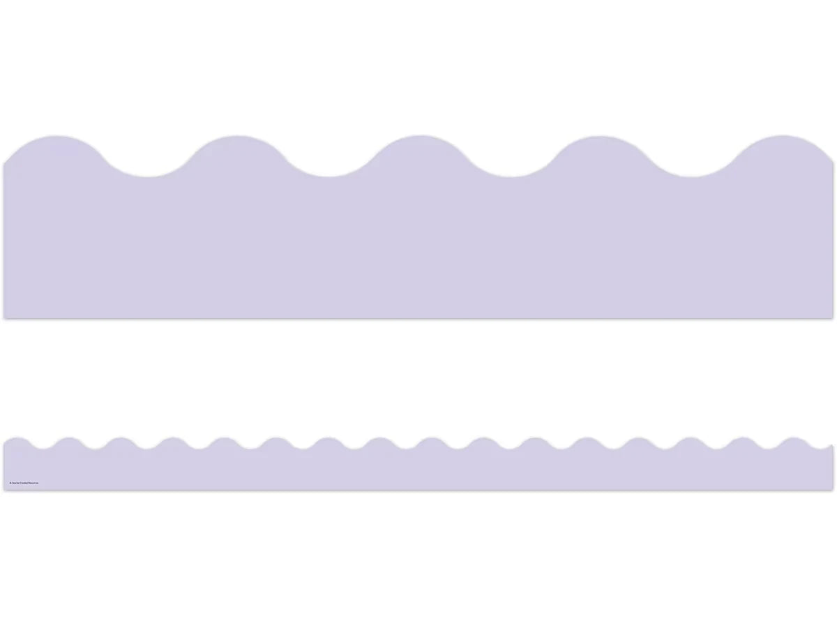 Pastel Pop Lavender Scalloped Border - US 6417