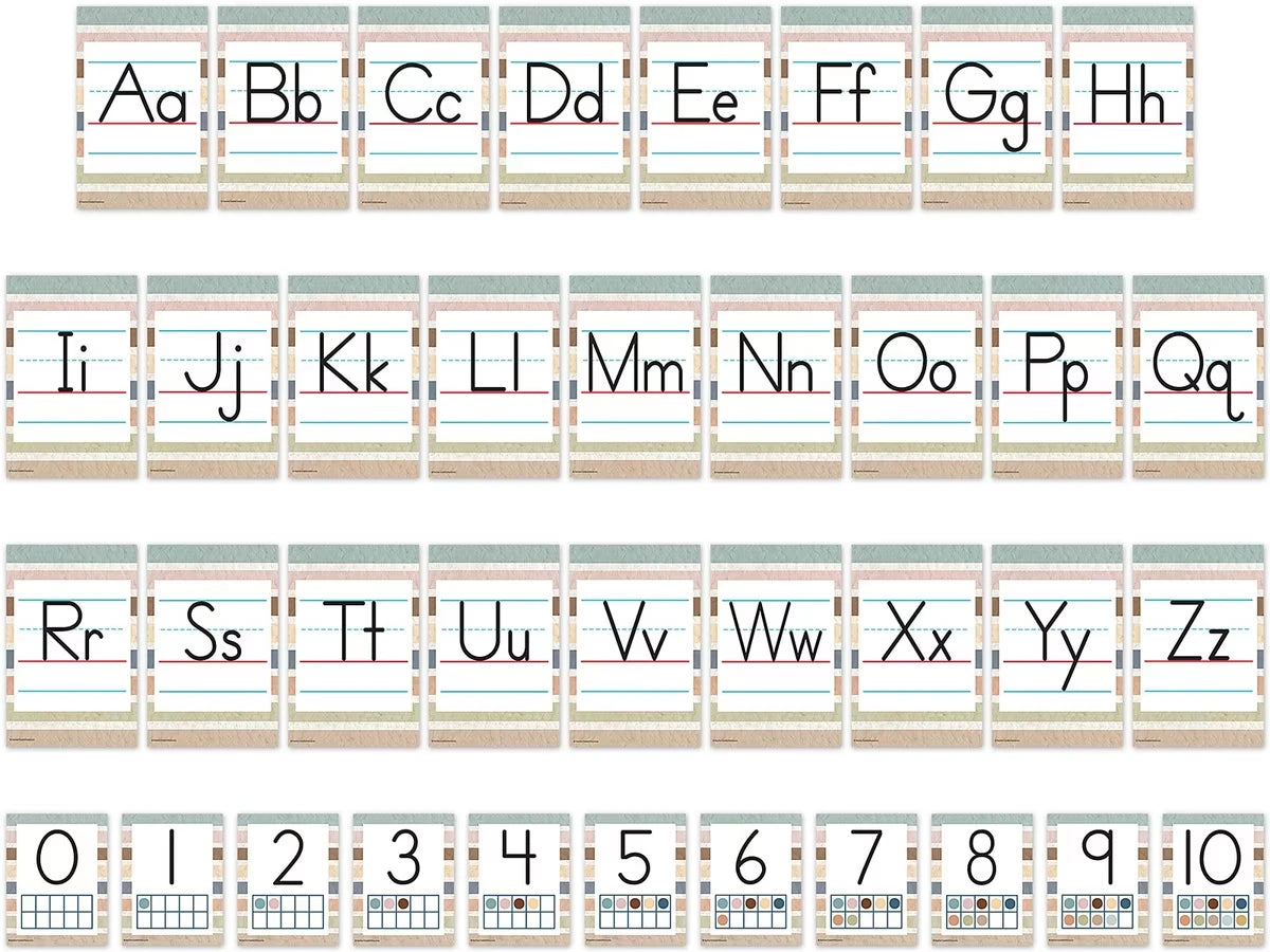 Everyone Is Welcome Alphabet Card Bulletin Board Set - US 5975