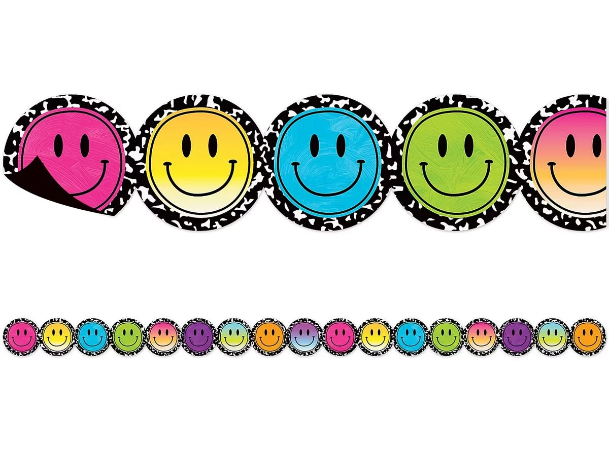 Brights 4Ever Smiley Face Magnetic Border - US 8308