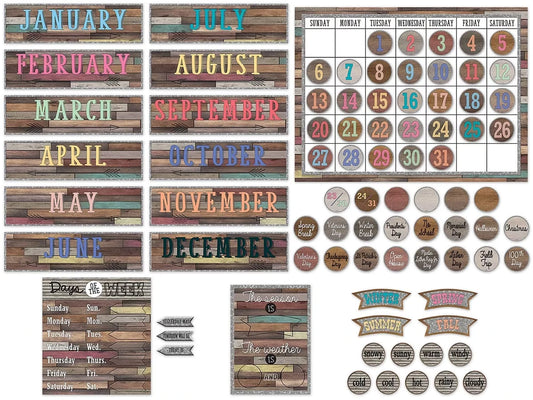 Home Sweet Classroom Calendar Bulletin Board Set - US 6455