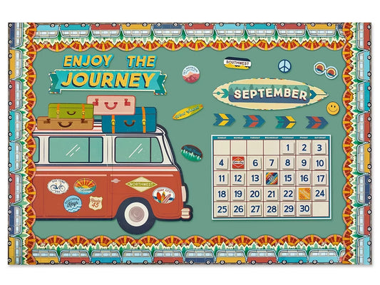 Adventurer Sunrise Scalloped Border - US 7126