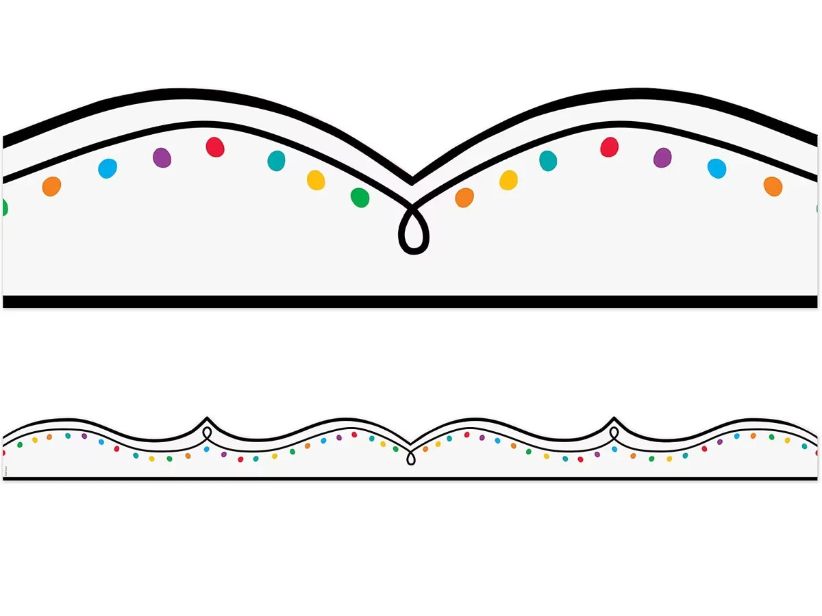 Dotted Swirl Border - US 5591