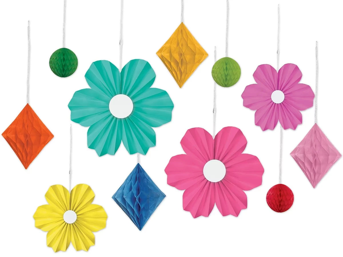 Retro Remix 3-D Paper Flowers and Twinkles Accents - US 1135