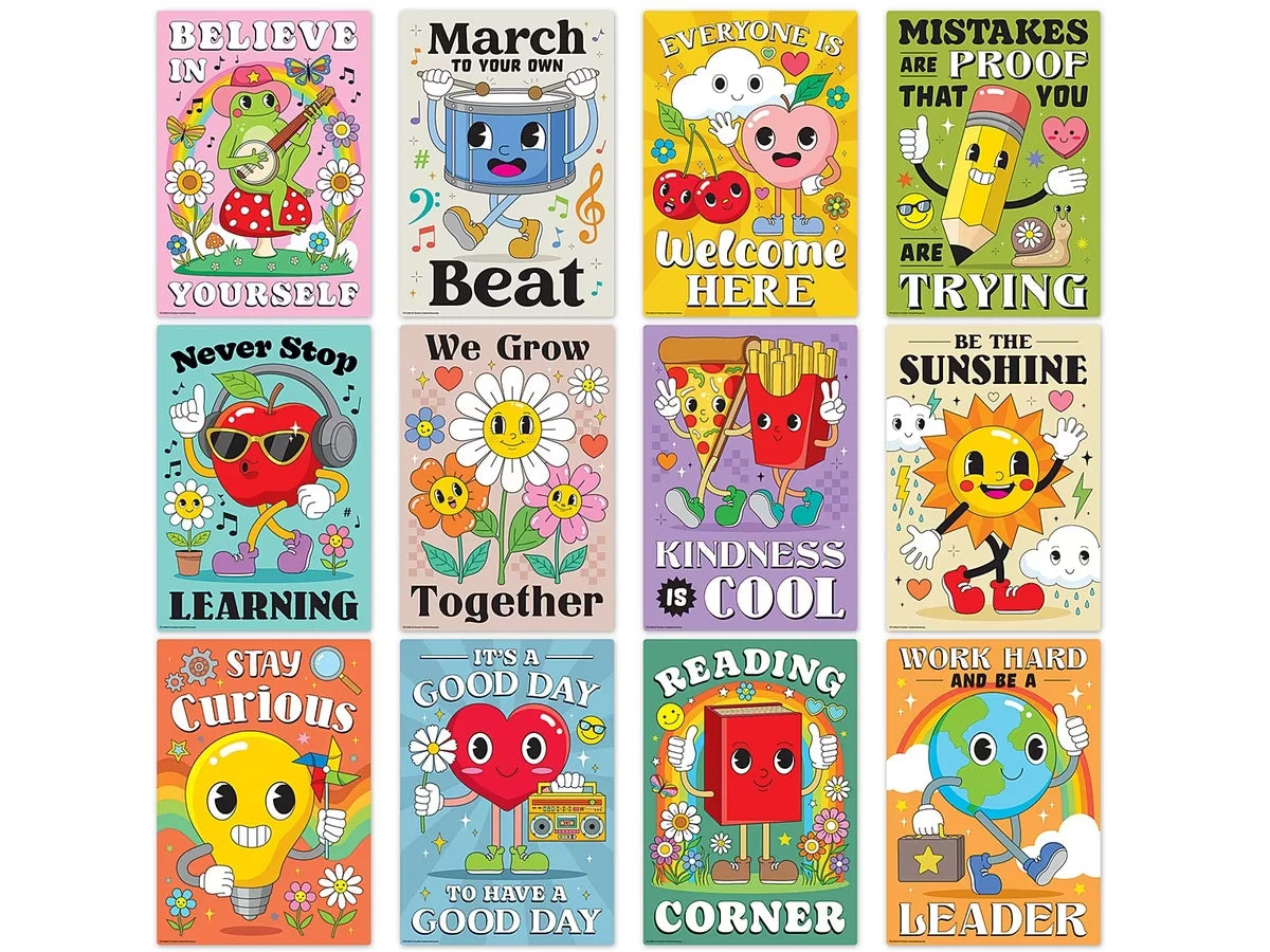 Retro Fun Small Poster Pack - US 4465