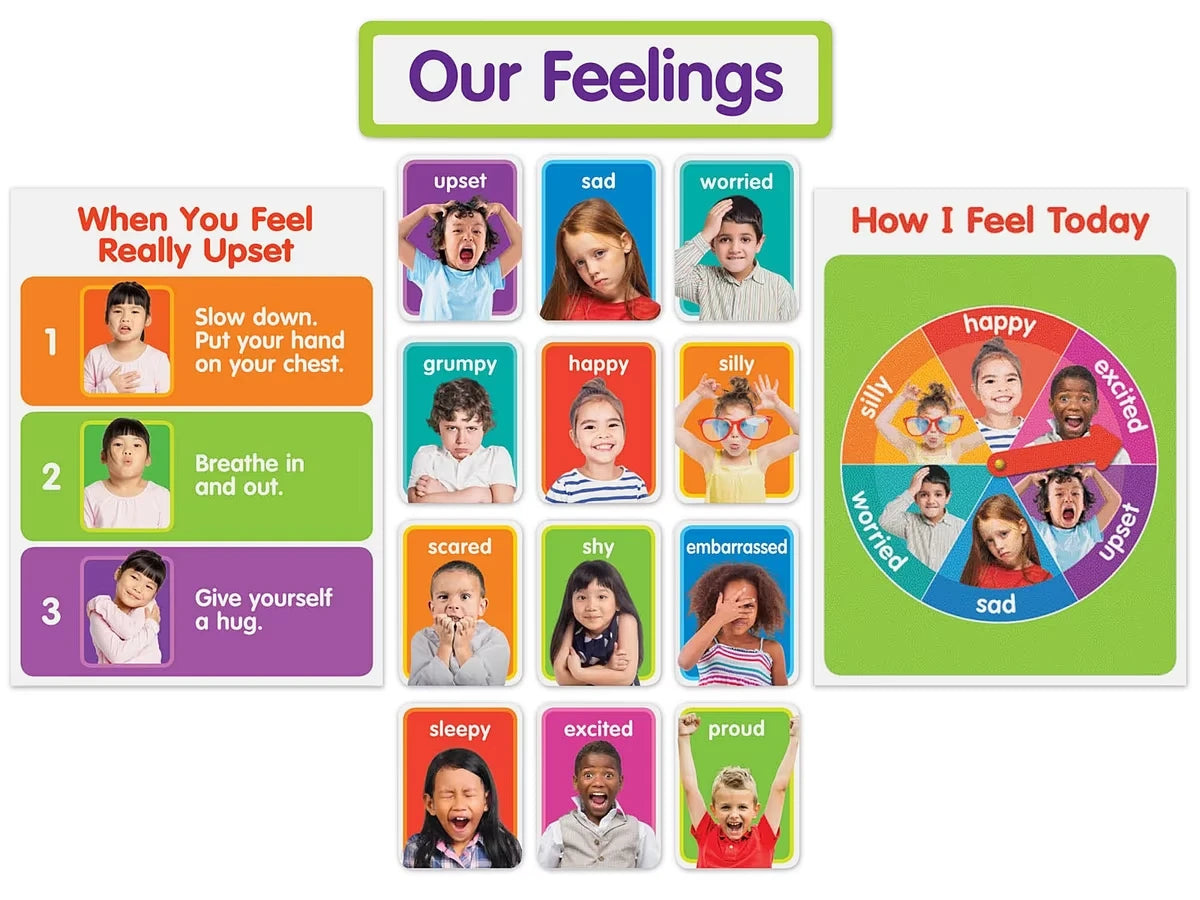 Our Feelings Bulletin Board Set - US 9876