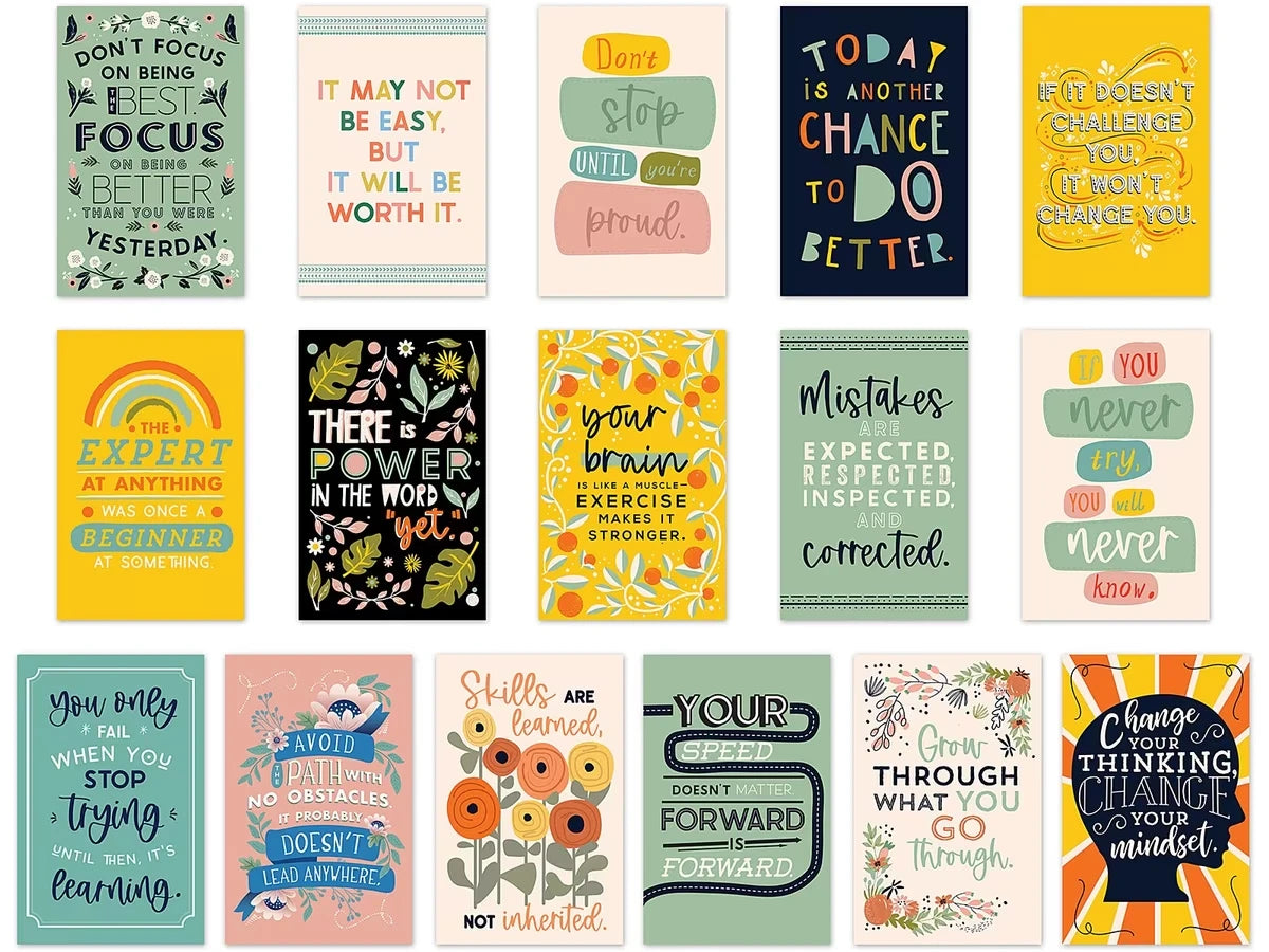 Colorful Motivational Poster Pack - US 2234