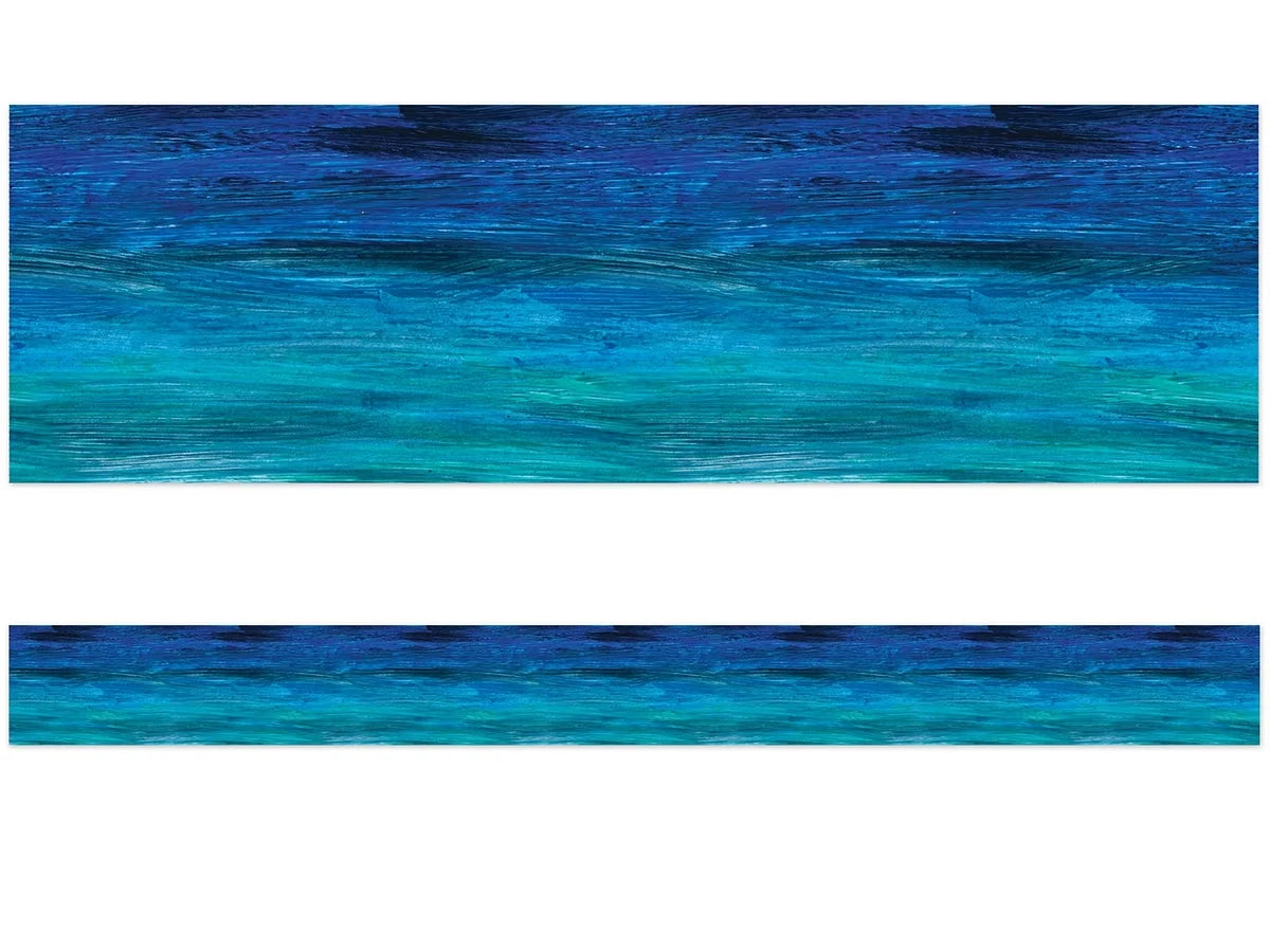 Eric Carle Shades of Blue Border - US 4327