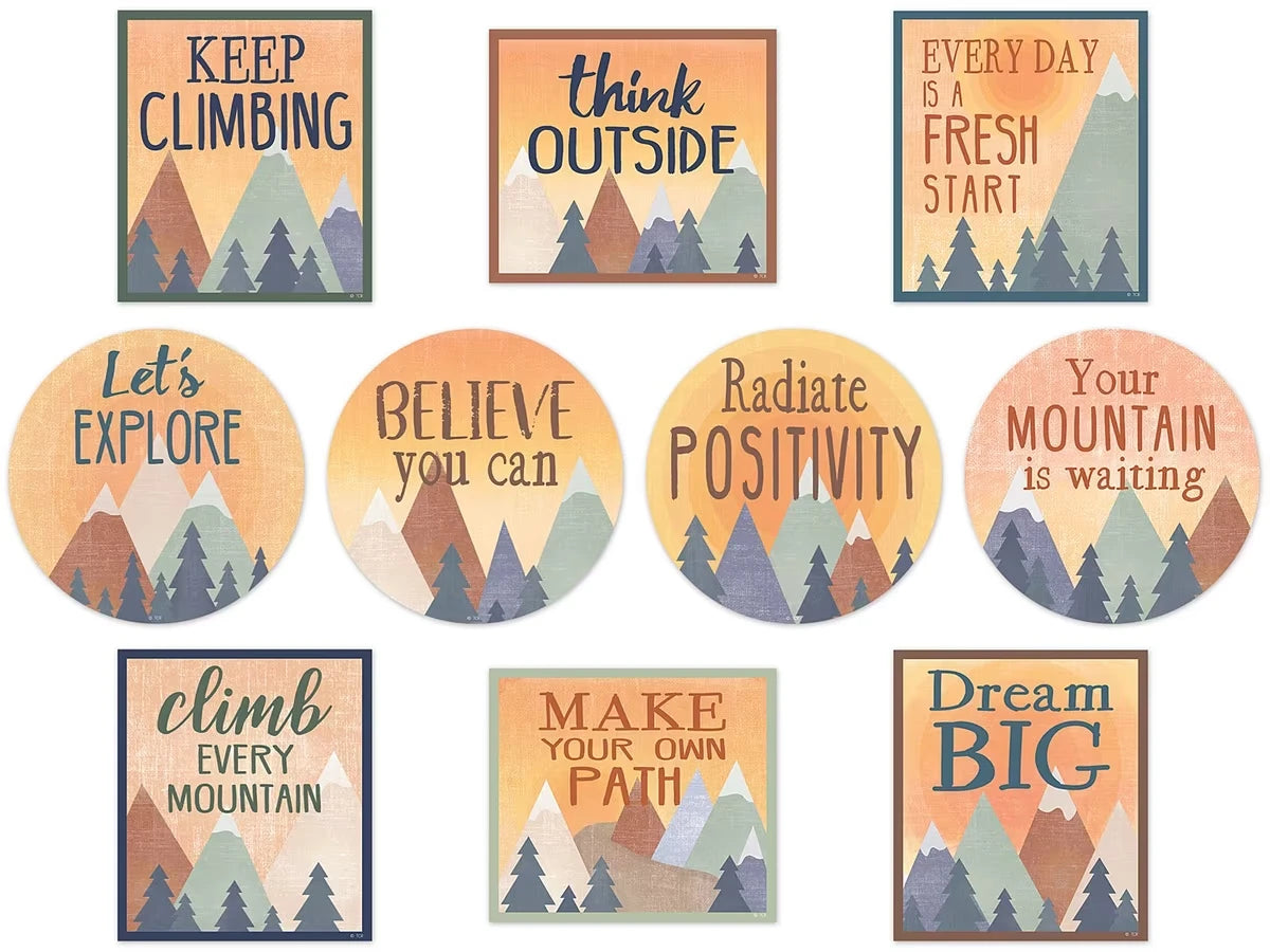 Moving Mountains Motivational Accents - US 7096