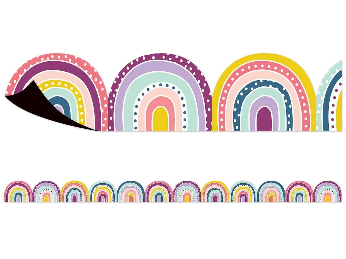 Oh Happy Day! Rainbow Magnetic Border - US 6483
