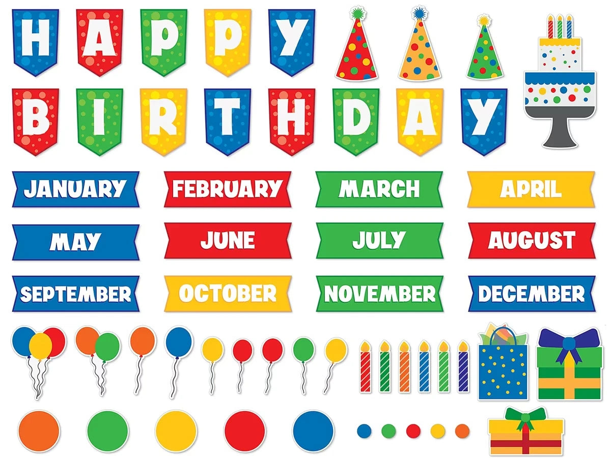Birthday Fun Bulletin Board Set - US 4050