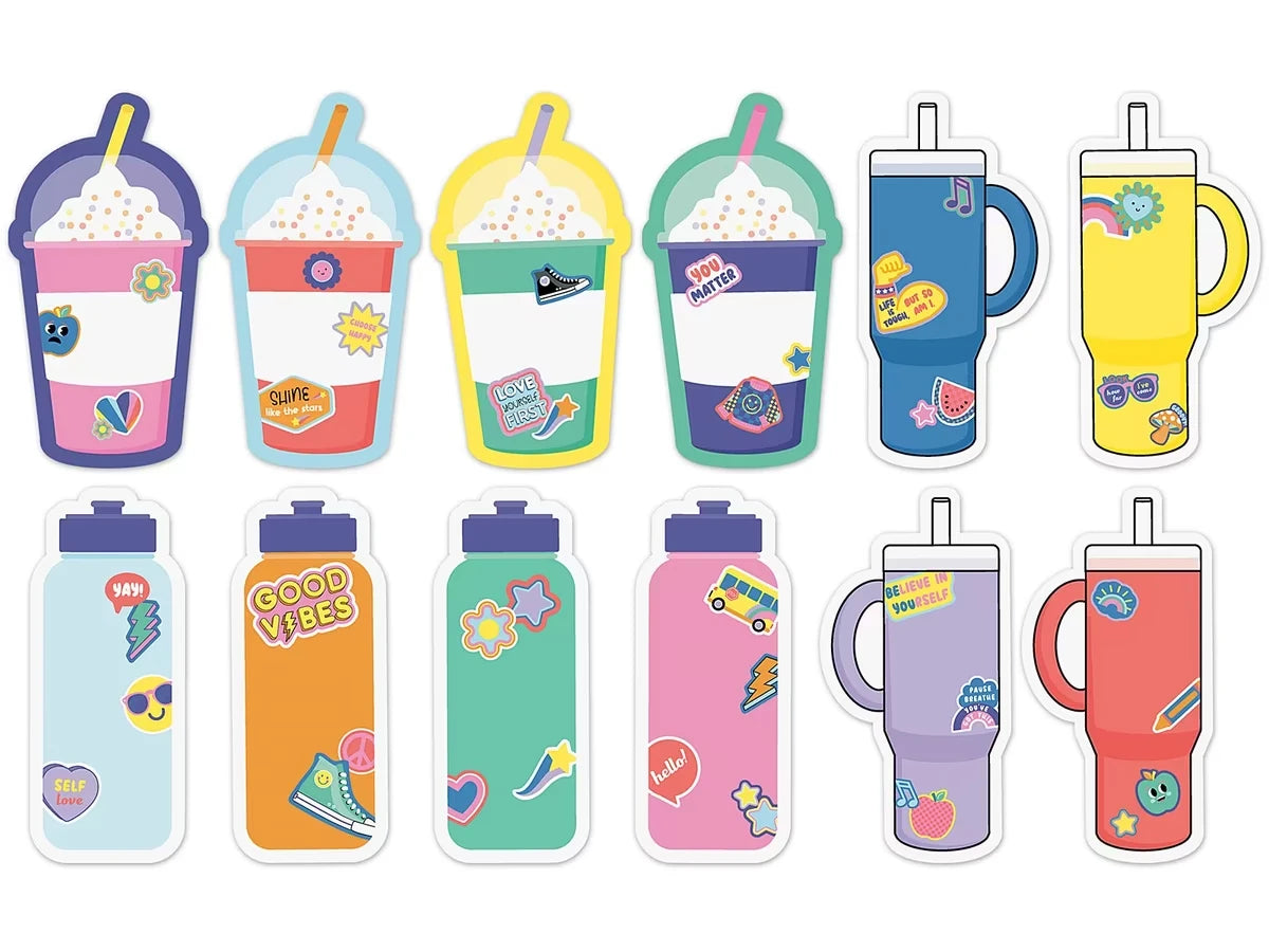 We Stick Together Water Bottle Accents - US 9861