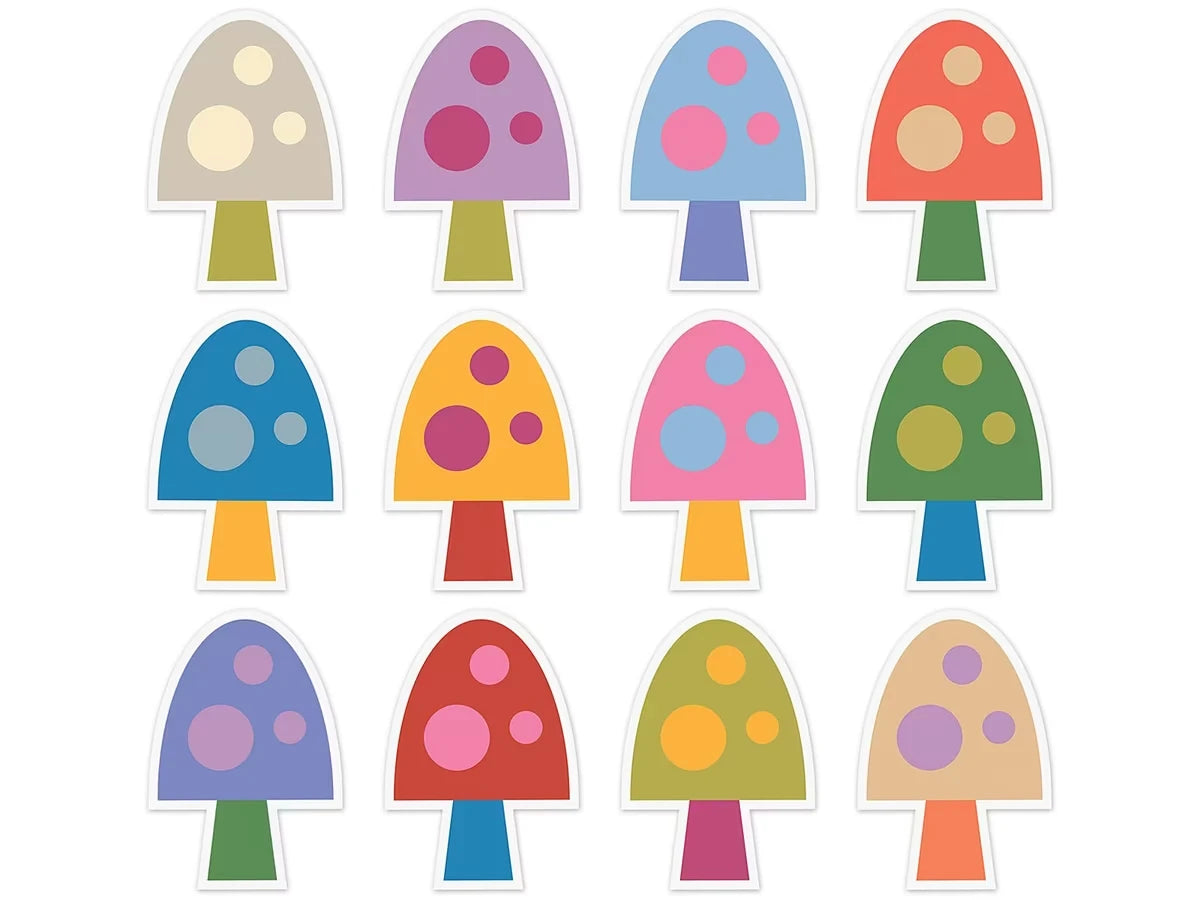 Fairy Tale Forest Mushroom Accents - US 6544