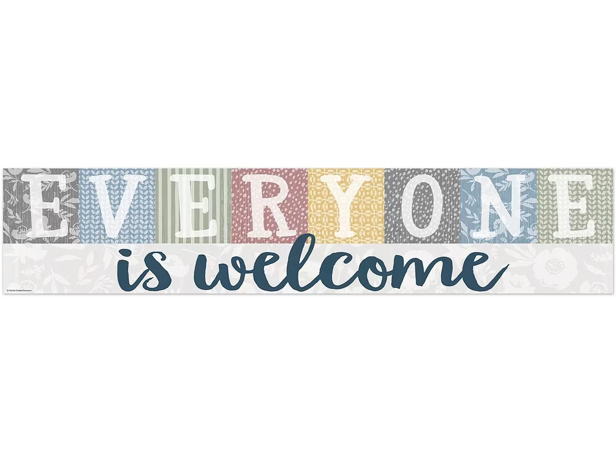 Classroom Cottage Welcome Banner - US 4237