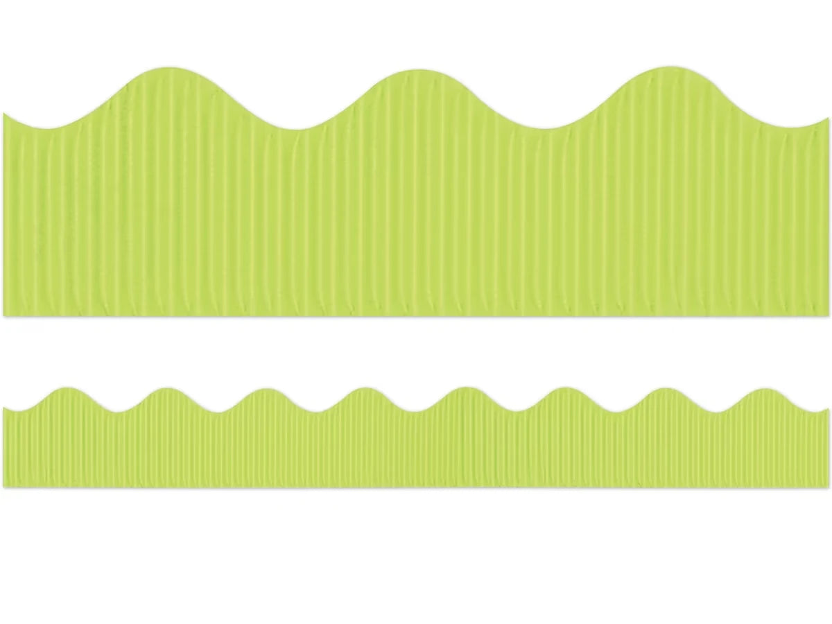 Lime Green Scalloped Bordette® - US 7077
