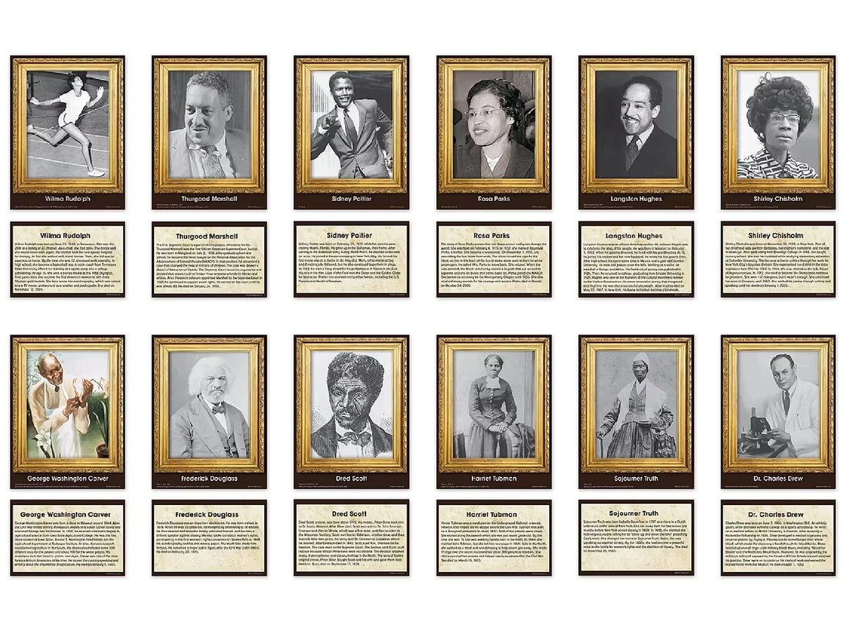 Influential African Americans Card Accents - US 6439