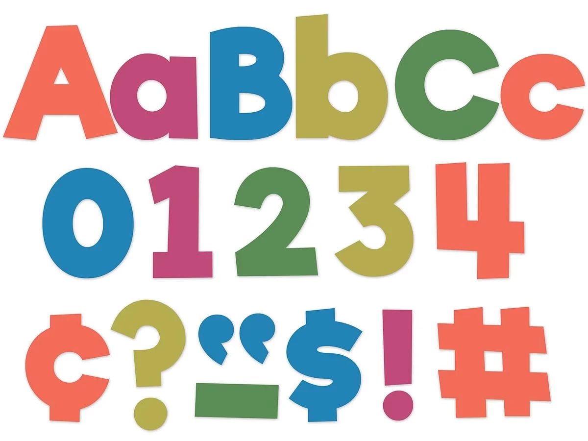 Fairy Tale Forest 4" Punch-Out Letters - US 2731