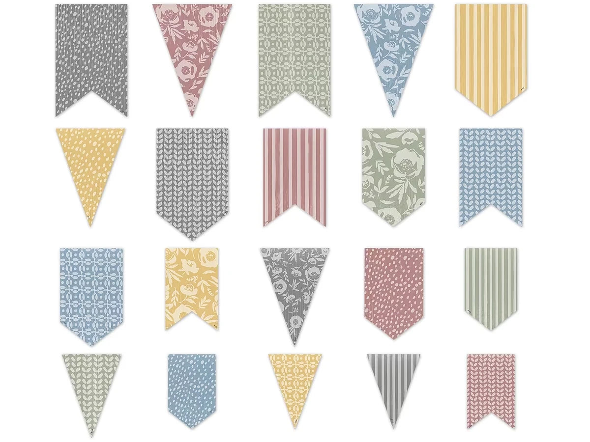 Classroom Cottage Pennant Accents - US 3170
