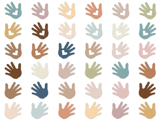 Everyone Is Welcome Hand Mini Accents - US 9101