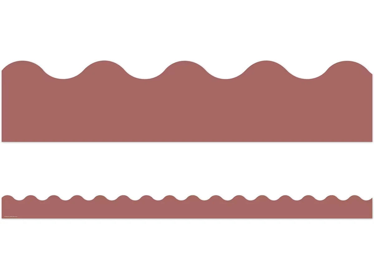 Wonderfully Wild Rose Scalloped Border - US 8776