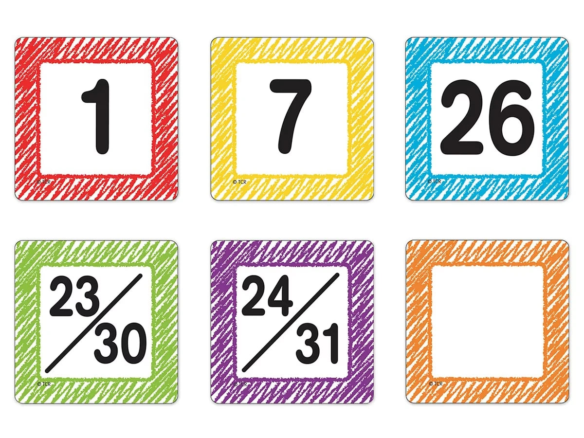Scribble Calendar Mini Accents - US 2806