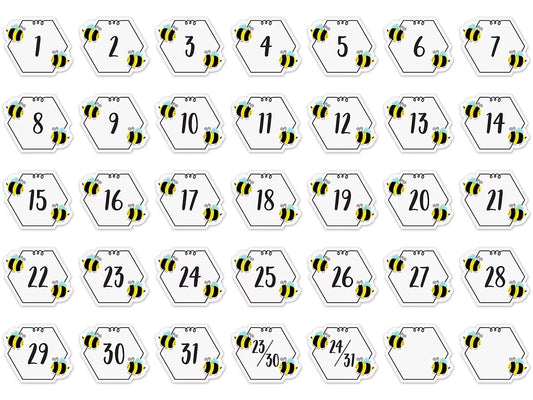 Busy Bees Calendar Mini Accents - US 5081