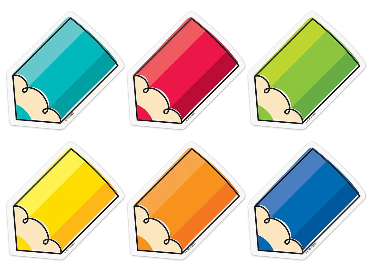 Colorful Doodle Pencil Mini Accents - US 6726