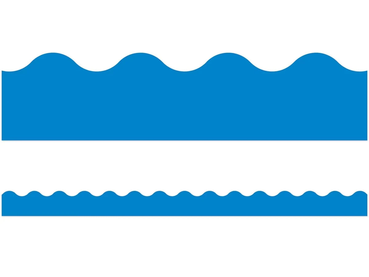 Blue Scalloped Border - US 7731