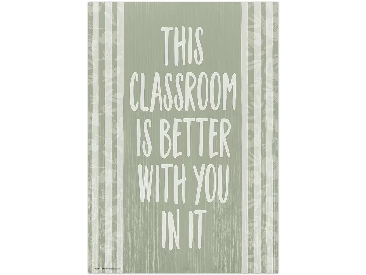 Classroom Cottage Better with You Poster - US 7452