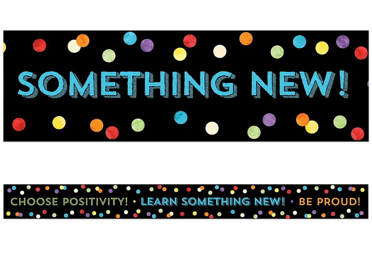 Celebrate Learning Think Positive Border - US 1333
