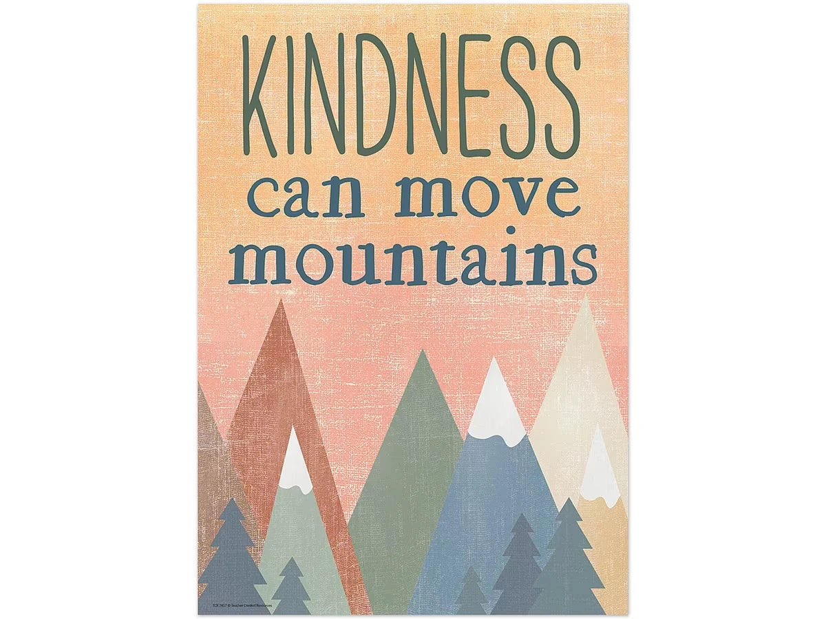 Moving Mountains Kindness Poster - US 3593