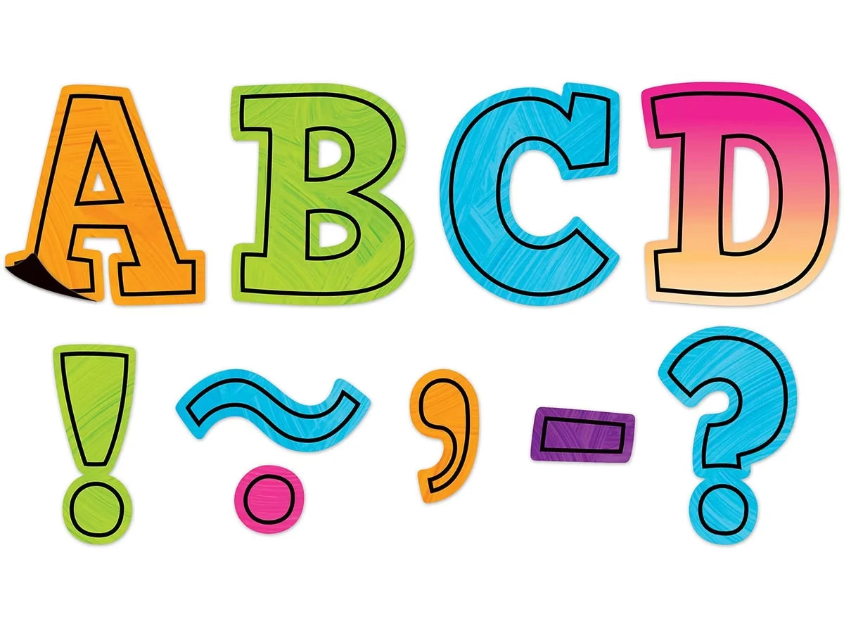 Brights 4Ever 3" Magnetic Punch-Out Letters - US 4119