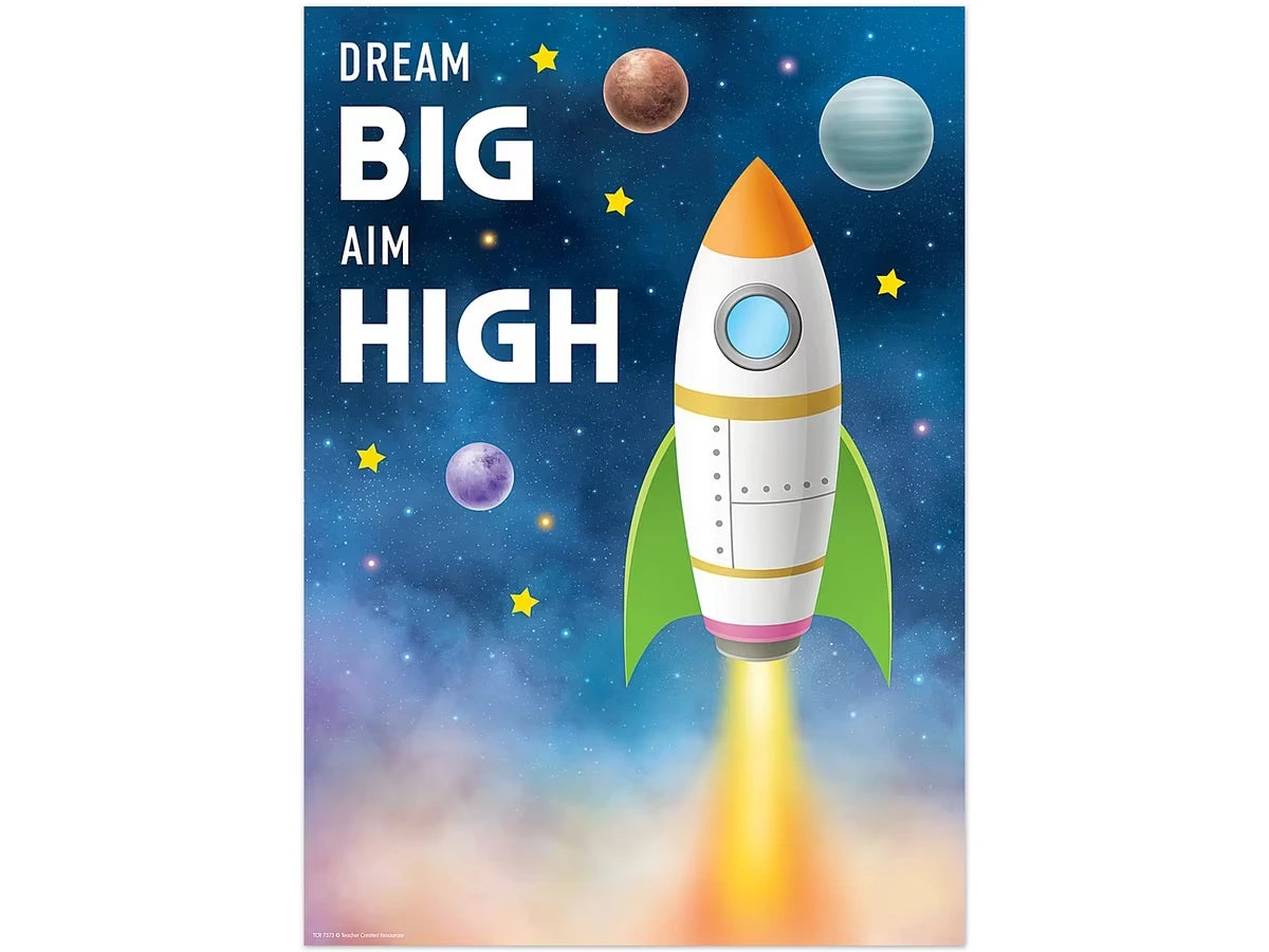 Outer Space Crew Dream Big Poster - US 9647
