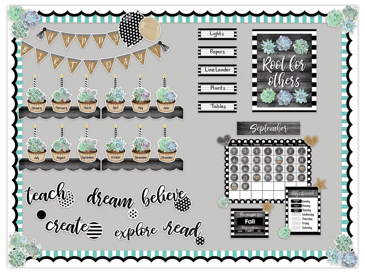 Simply Stylish Bulletin Board Set - US 2949