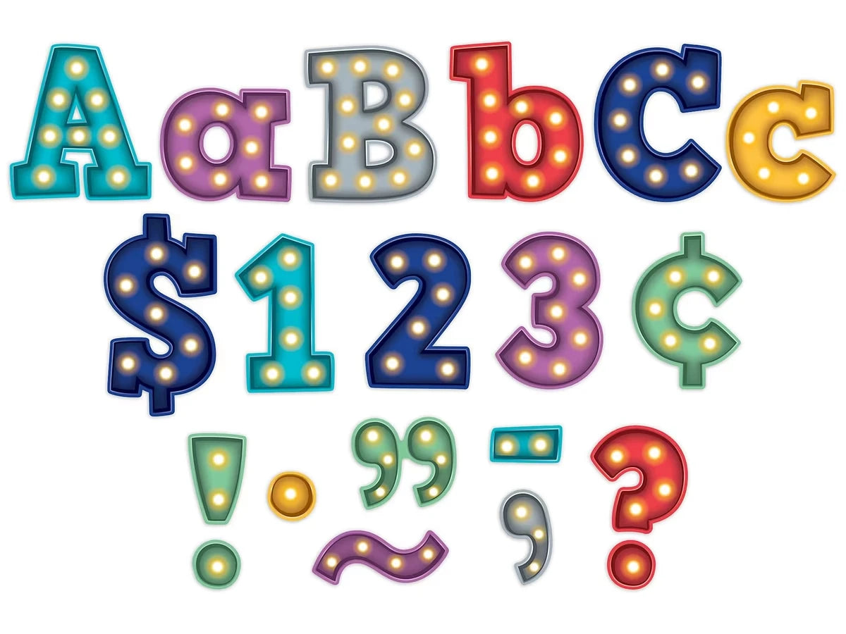 Marquee 4" Punch-Out Letters - US 3744
